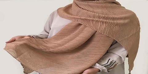 تصویر 1 از خرید و قیمت شال پلیسه مجلسی + فروش صادراتی