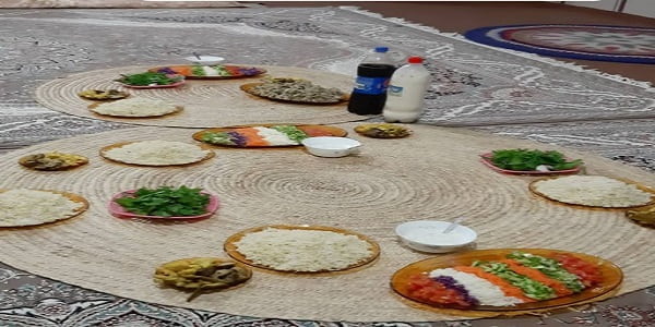 تصویر 4 از قیمت خرید سفره حصیری بزرگ + فروش ویژه