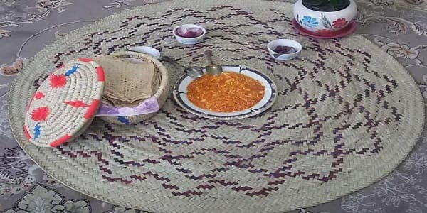 تصویر 1 از قیمت خرید سفره حصیری بزرگ + فروش ویژه