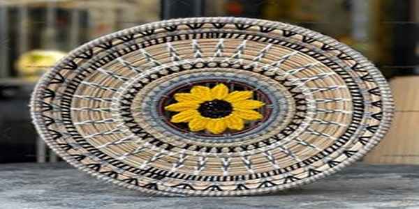 تصویر 1 از قیمت دیوارکوب حصیری کپوبافی + خرید باور نکردنی