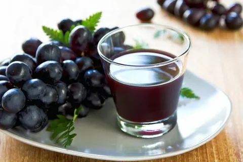 تصویر 1 از قیمت خرید دلستر انگور قرمز شیشه ای + فروش ویژه