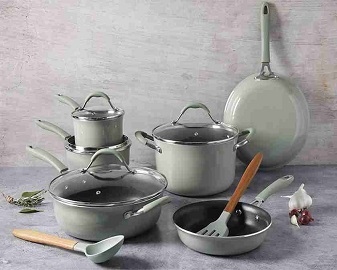 تصویر 2 از قیمت خرید سرویس قابلمه گرانیتی زرساب + فروش ویژه