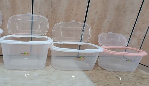 تصویر 4 از قیمت خرید سطل حبوبات پلاستیکی با فروش عمده