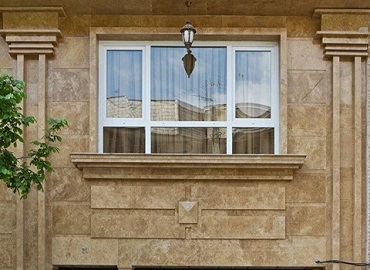 تصویر 1 از قیمت خرید سنگ تراورتن شکلاتی + فروش ویژه