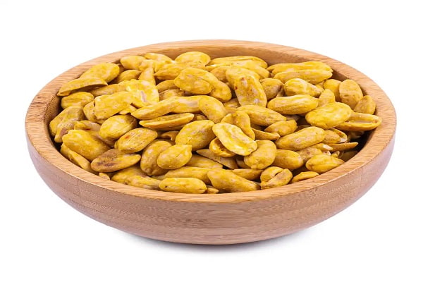 تصویر 3 از قیمت خرید بادام زمینی زعفرانی با فروش عمده