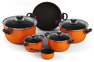 تصویر 2 از قیمت خرید سرویس قابلمه گرانیت + فروش ویژه