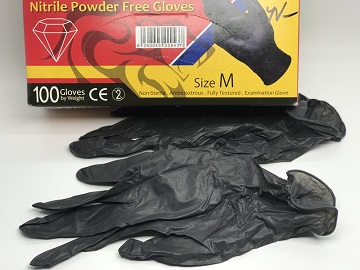 تصویر 4 از قیمت خرید دستکش لاتکس مشکی + فروش ویژه