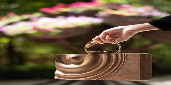 تصویر 5 از خرید کیف چوبی دستی + قیمت فروش استثنایی