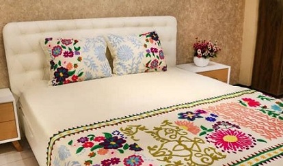 خرید روتختی گلدوزی