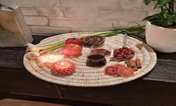 تصویر 5 از خرید هفت سین سنتی حصیری + قیمت فروش استثنایی