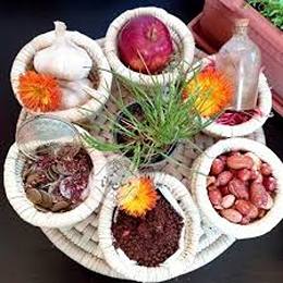 خرید هفت سین سنتی حصیری + قیمت فروش استثنایی
