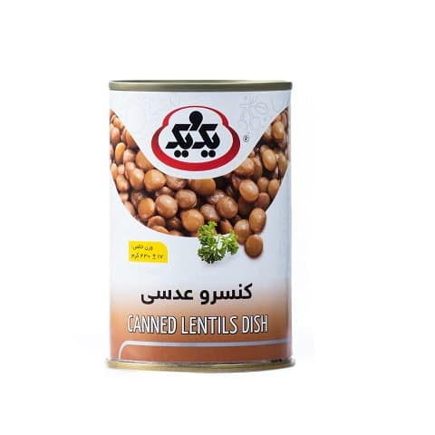قیمت کنسرو عدسی یک و یک + پخش تولیدی عمده کارخانه