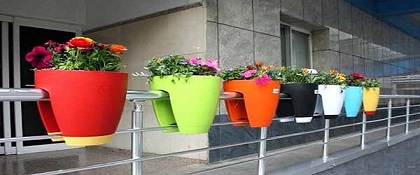 تصویر 2 از خرید و قیمت گلدان پلاستیکی بزرگ + فروش عمده