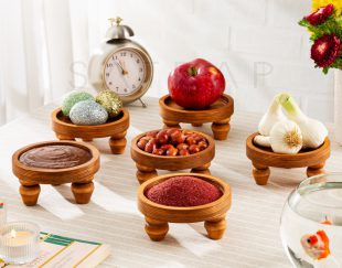 تصویر 2 از قیمت خرید هفت سین چوبی گرد + فروش ویژه