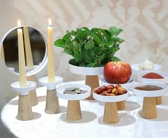 تصویر 2 از قیمت خرید هفت سین چوبی پایه دار + فروش ویژه