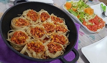 تصویر 4 از قیمت ماکارونی آشیانه ای سبزیجات + خرید باور نکردنی