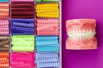 تصویر 3 از قیمت خرید اورینگ ارتودنسی مشکی + فروش ویژه