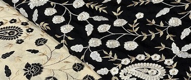 تصویر 3 از خرید پارچه لنین سوزندوزی هندی + قیمت فروش
