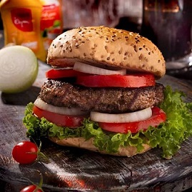 خرید و قیمت همبرگر تازه مهیا + فروش عمده