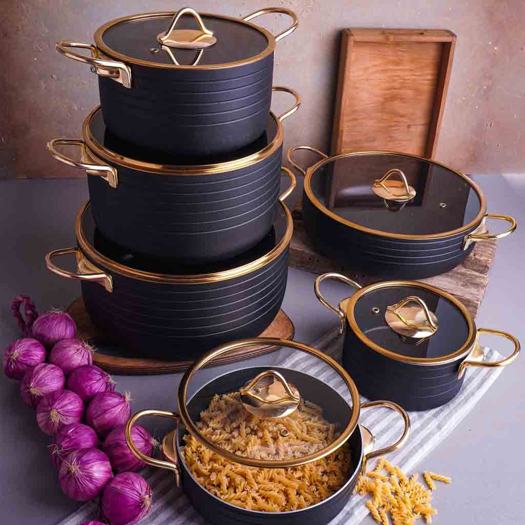تصویر 1 از قیمت سرویس قابلمه چدن ام جی اس + خرید باور نکردنی