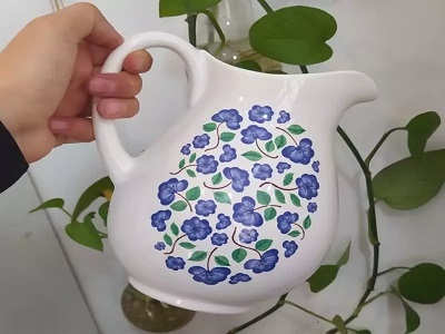 تصویر 5 از خرید جدیدترین انواع پارچ سفالی گلدار