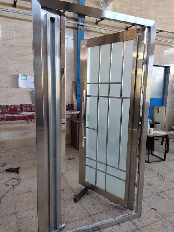 تصویر 3 از قیمت درب استیل مغازه با کیفیت ارزان + خرید عمده