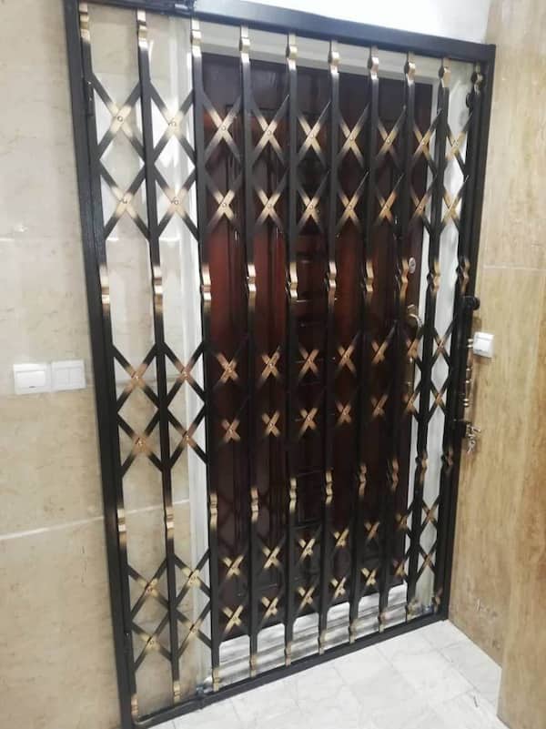 قیمت خرید حفاظ استیل درب ورودی عمده به صرفه و ارزان
