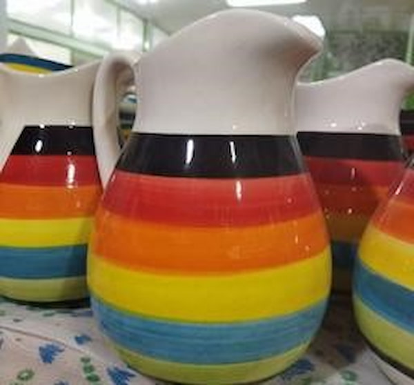 تصویر 1 از قیمت خرید پارچ سفالی رنگی با فروش عمده
