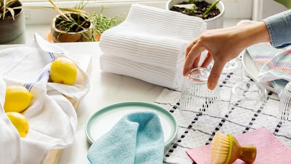 تصویر 2 از فروش دستمال اشپزخانه حوله ای  +  قیمت خرید به صرفه