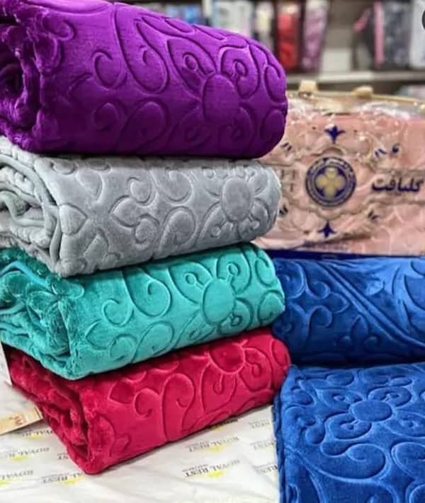 تصویر 2 از خرید و قیمت پتو گلبافت دونفره + فروش عمده