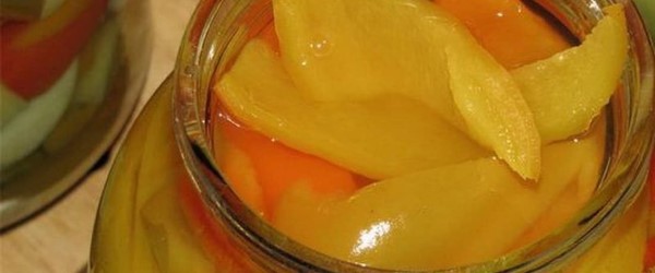 تصویر 3 از قیمت خرید ترشی انبه زرد + فروش ویژه