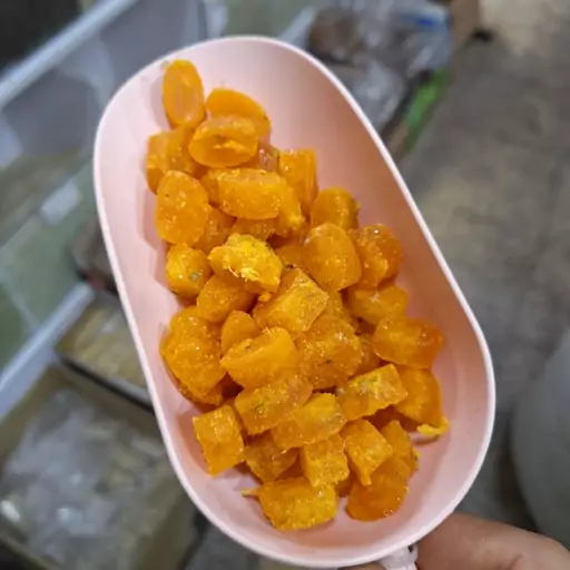 تصویر 1 از قیمت خرید آبنبات حبه زعفرانی + فروش ویژه