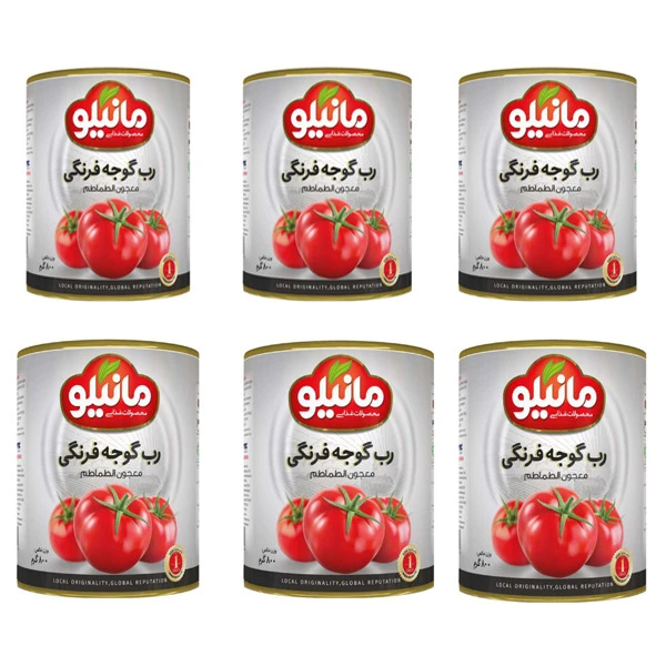 قیمت خرید رب قوطی ۸۰۰ گرمی مالینو با فروش عمده