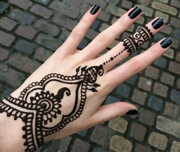 تصویر 3 از قیمت حنا سیاه طراحی + خرید باور نکردنی