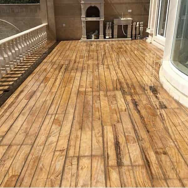 تصویر 5 از قیمت خرید سنگ طرح چوب + فروش ویژه