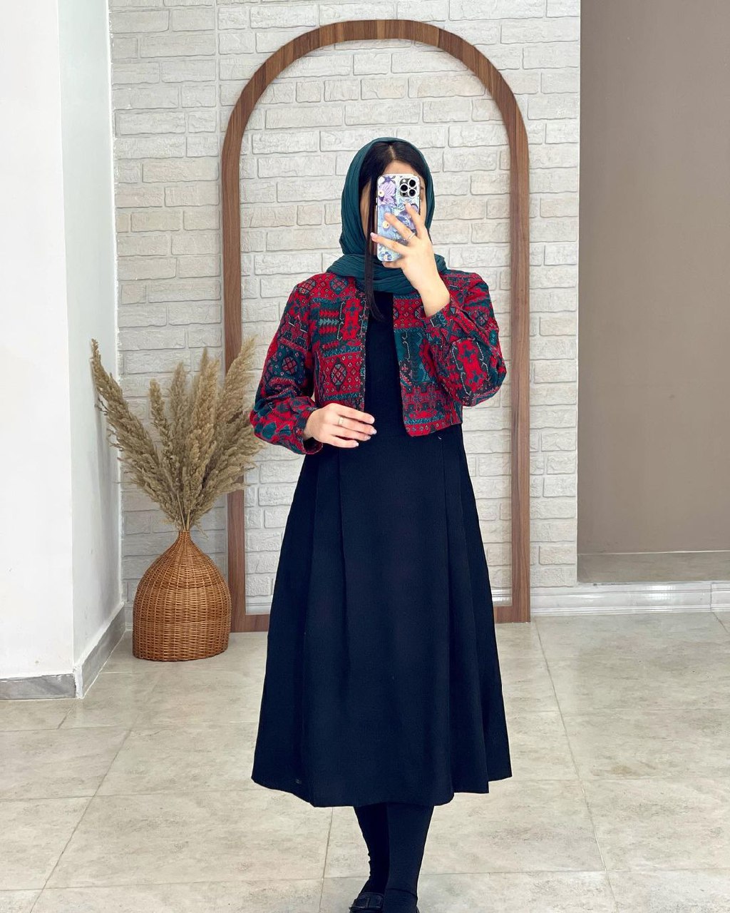 تصویر 3 از قیمت خرید کت و سارافون زنانه مجلسی + فروش ویژه