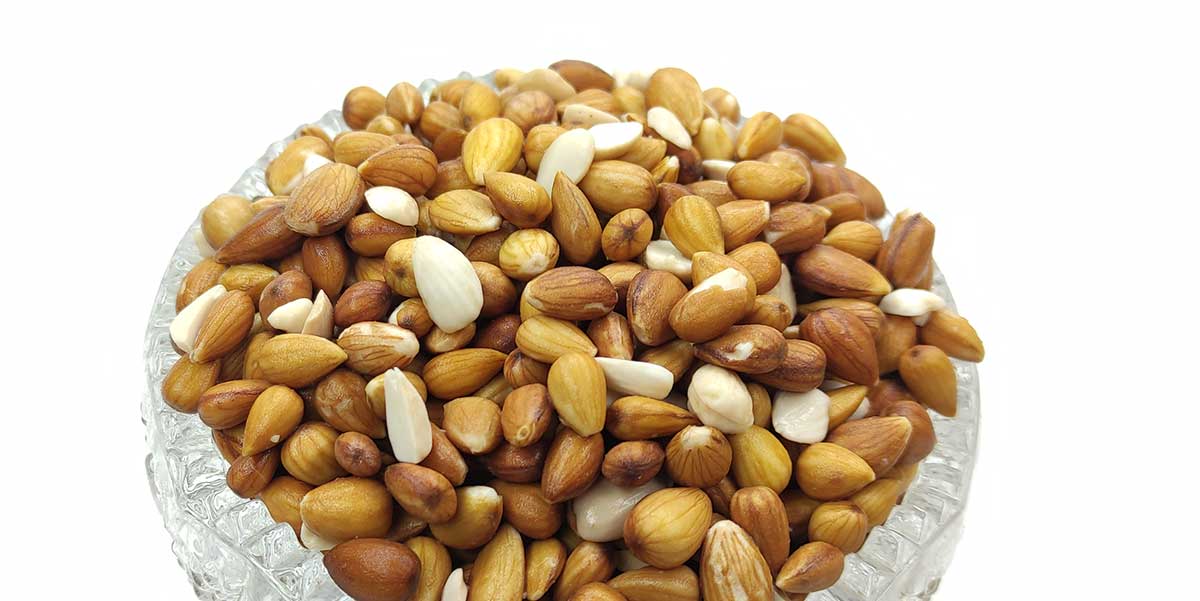 تصویر 4 از قیمت بادام تلخ شیرین شده با کیفیت ارزان + خرید عمده