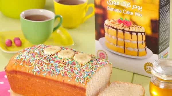 قیمت پودر کیک موزی + خرید باور نکردنی