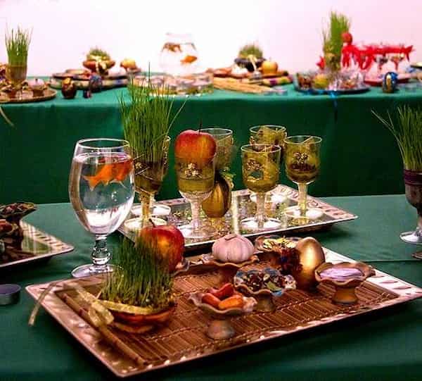 تصویر 2 از خرید هفت سین حصیری پلاستیکی + قیمت فروش استثنایی