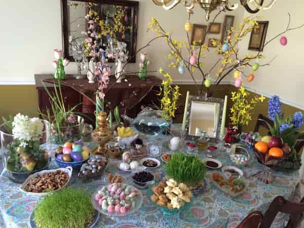 تصویر 4 از خرید هفت سین حصیری پلاستیکی + قیمت فروش استثنایی