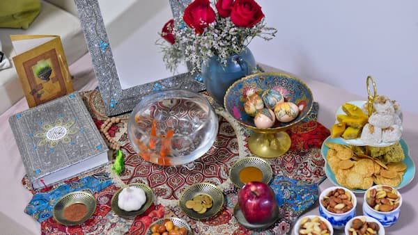 تصویر 5 از خرید هفت سین حصیری پلاستیکی + قیمت فروش استثنایی