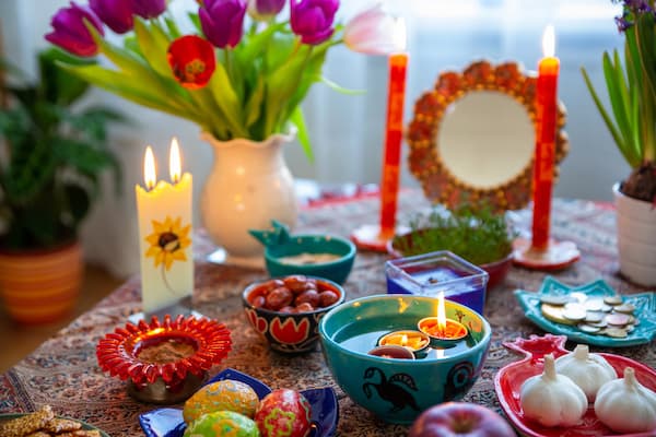 تصویر 1 از خرید هفت سین حصیری پلاستیکی + قیمت فروش استثنایی