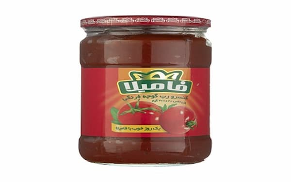 تصویر 1 از خرید و قیمت رب گوجه فرنگی فامیلا + فروش صادراتی