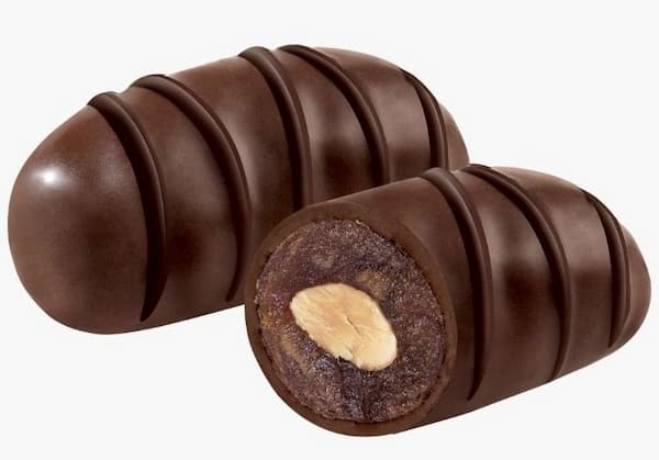 خرید خرما شکلاتی مخلوط با مغز بادام + قیمت فروش استثنایی