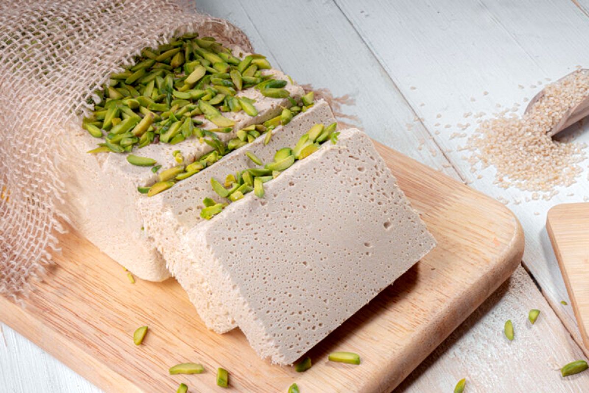 تصویر 1 از قیمت خرید حلوا ارده رژیمی + فروش ویژه