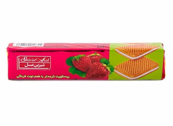 تصویر 2 از قیمت بیسکویت کرمدار شیرین عسل با کیفیت ارزان + خرید عمده