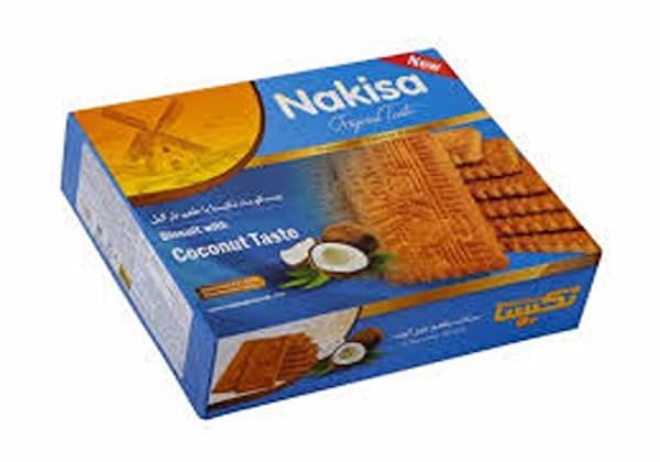 تصویر 1 از خرید و قیمت بیسکویت نارگیلی نکیسا + فروش عمده