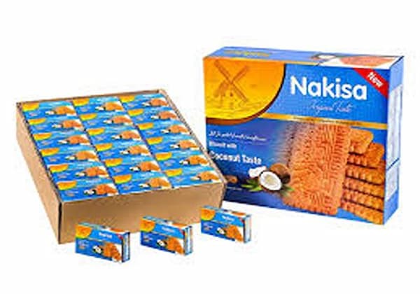 تصویر 2 از خرید و قیمت بیسکویت نارگیلی نکیسا + فروش عمده