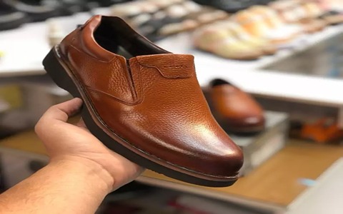 تصویر 4 از فروش کفش طبی چرم گاوی مردانه + قیمت خرید به صرفه