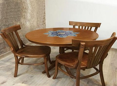 تصویر 4 از قیمت میز ناهار خوری گرد  + فروش ویژه